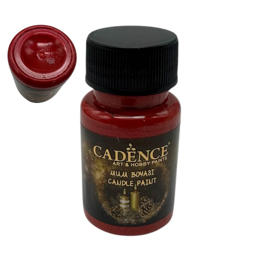 Boja za svijeće 50ml crvena (red)