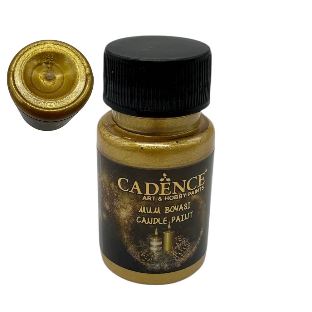 Boja za svijeće 50ml zlatna (gold)