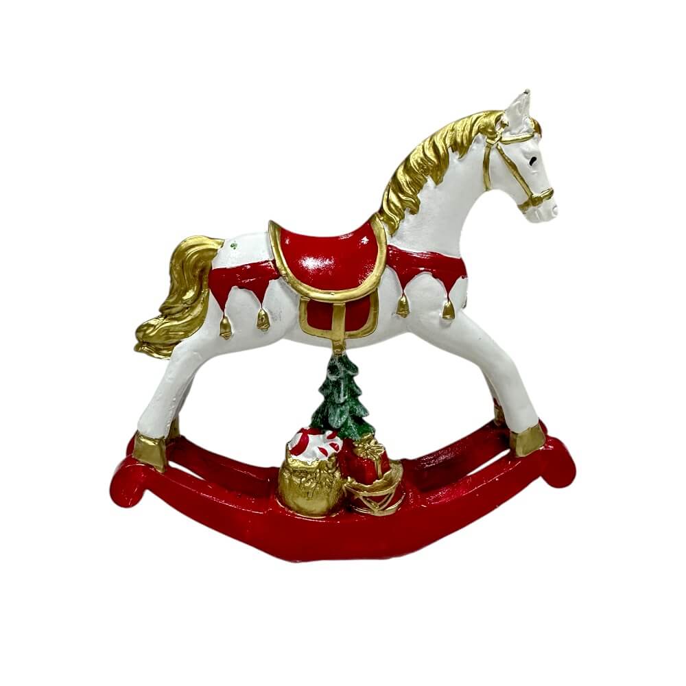 Keramička figurica konjić crveni 14,5cm